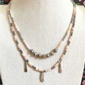 Sundance Catalog Peaches Layered Necklace